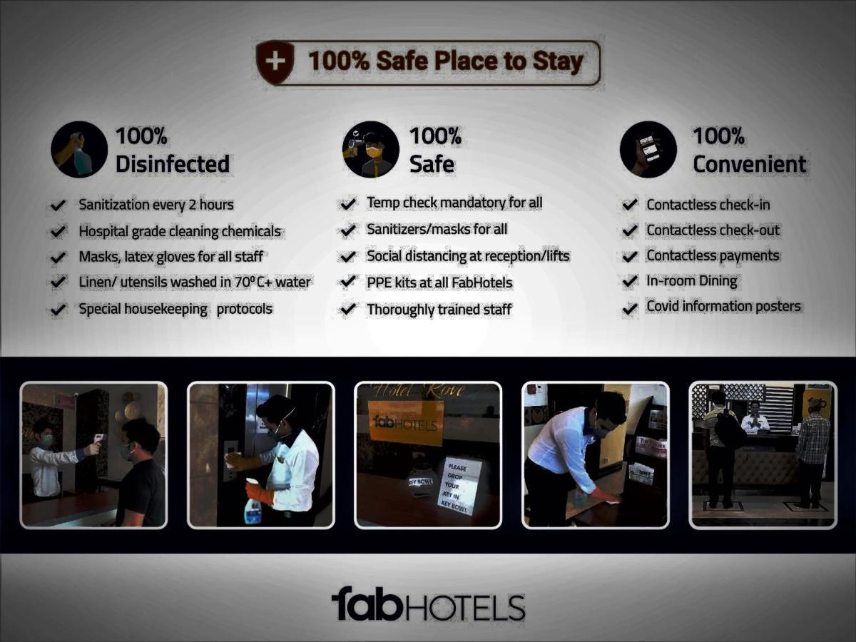 Fabhotel Damanis Ashok Nagar Udaipur Buitenkant foto